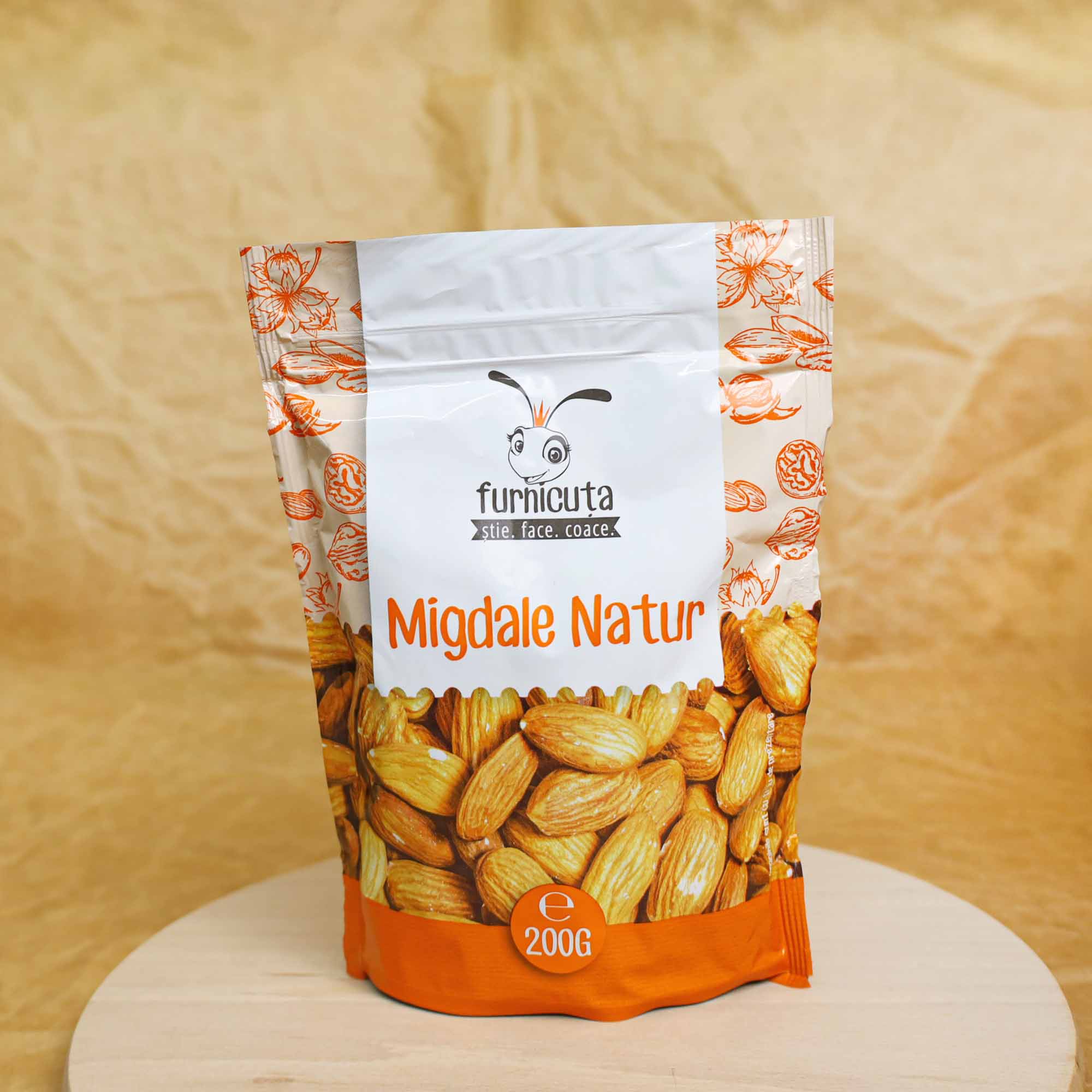 Migdale natur, 200g - imagine 3