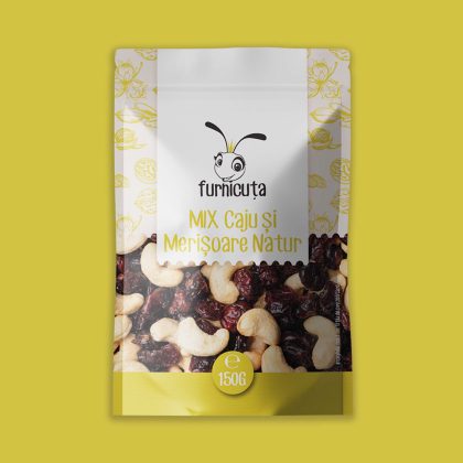 Mix caju și merișoare, 150g